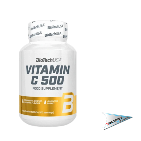 Biotech - VITAMIN C 500 (Conf. 120 cps masticabili) - 